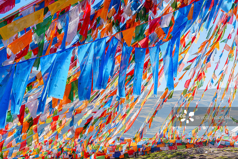 理塘风景图片素材