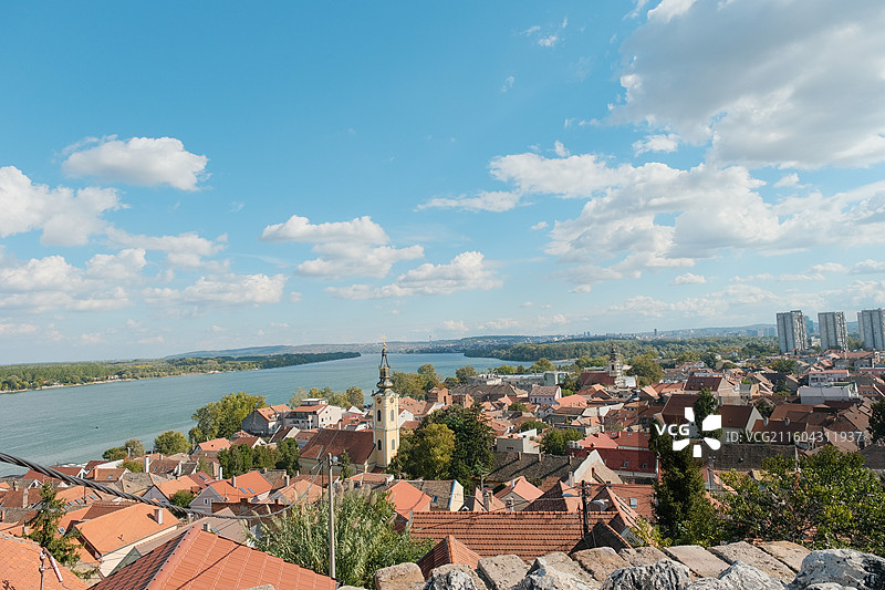 塞尔维亚泽蒙小镇图片素材