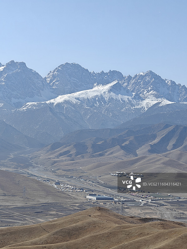 武威乌鞘岭图片素材