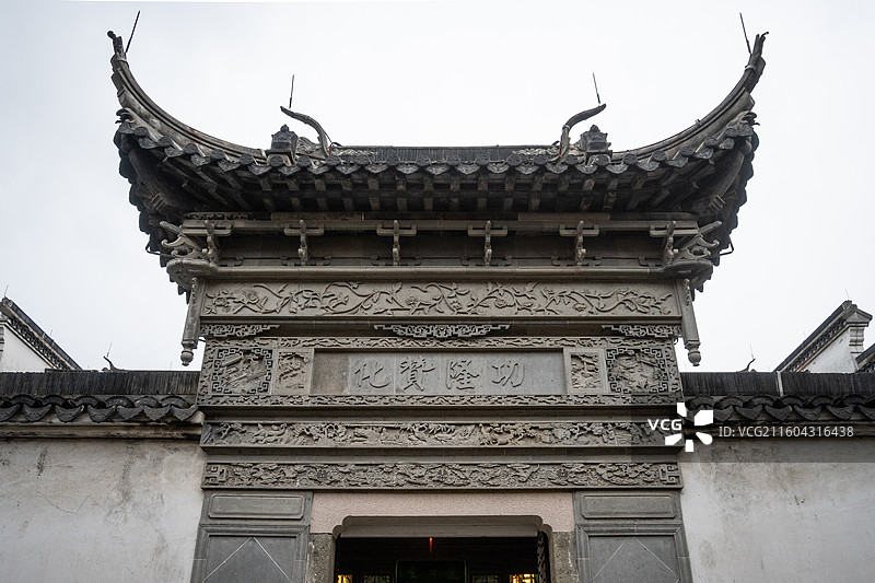 海宁的陈阁老宅图片素材