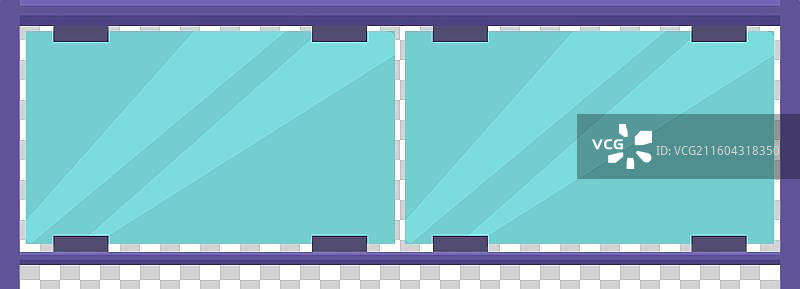 玻璃护栏，防止坠落图片素材