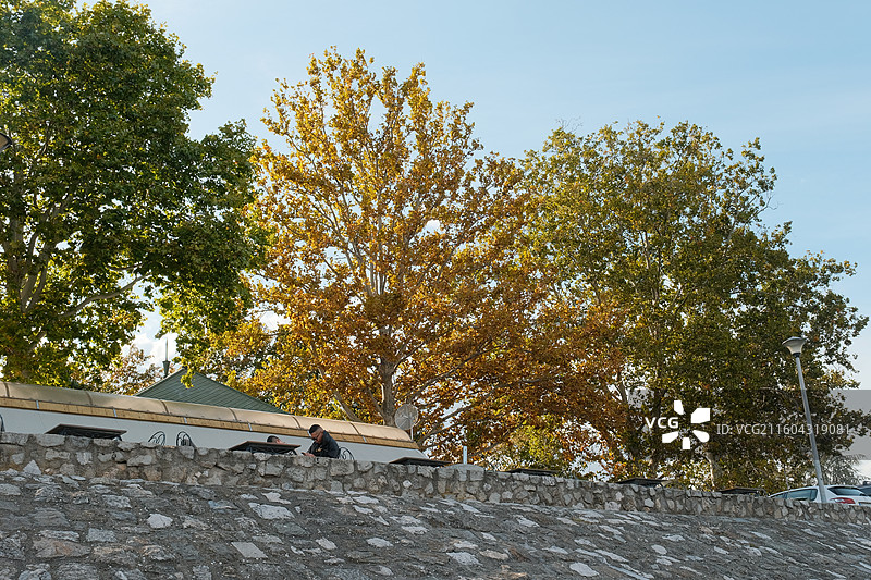 塞尔维亚泽蒙小镇图片素材