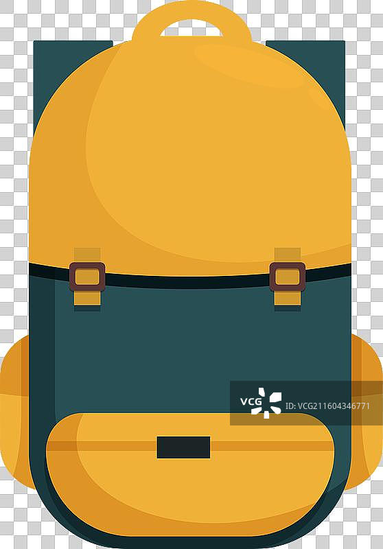 黄色背包，准备好去冒险图片素材