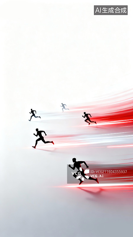 【AI数字艺术】竞速追光・热血奔袭图片素材