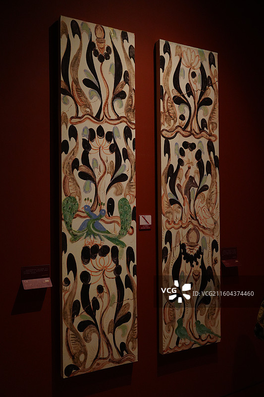 中国敦煌石窟保护研究基金会成立三十周年敦煌文化艺术公益展图片素材