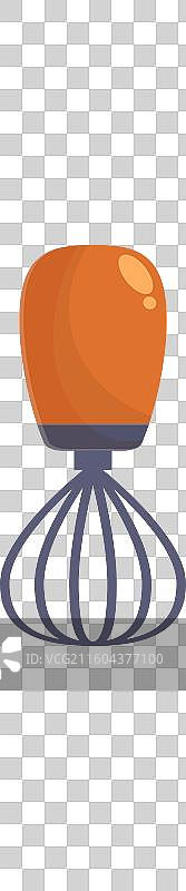 带木柄的厨房打蛋器用于搅拌图片素材