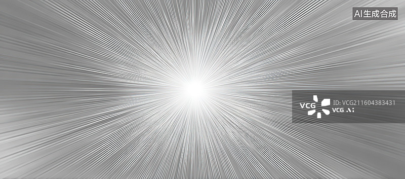 【AI数字艺术】放射状光芒背景图片素材