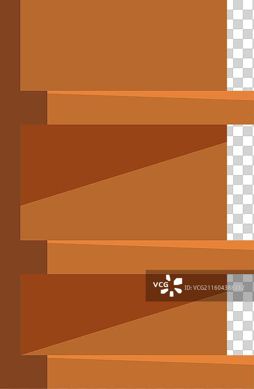 店内展示商品的空木架图片素材