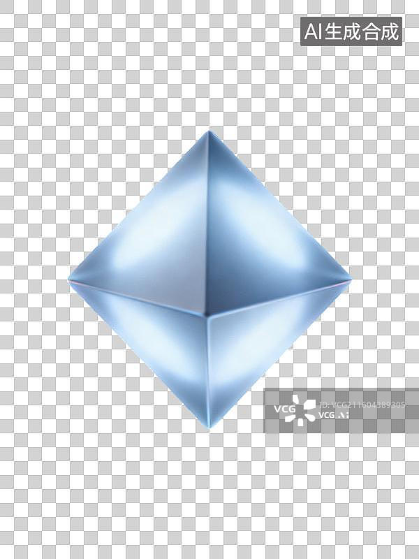 【AI数字艺术】免抠图形-三维几何体图片素材