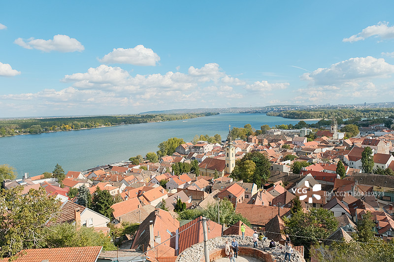 塞尔维亚泽蒙小镇图片素材