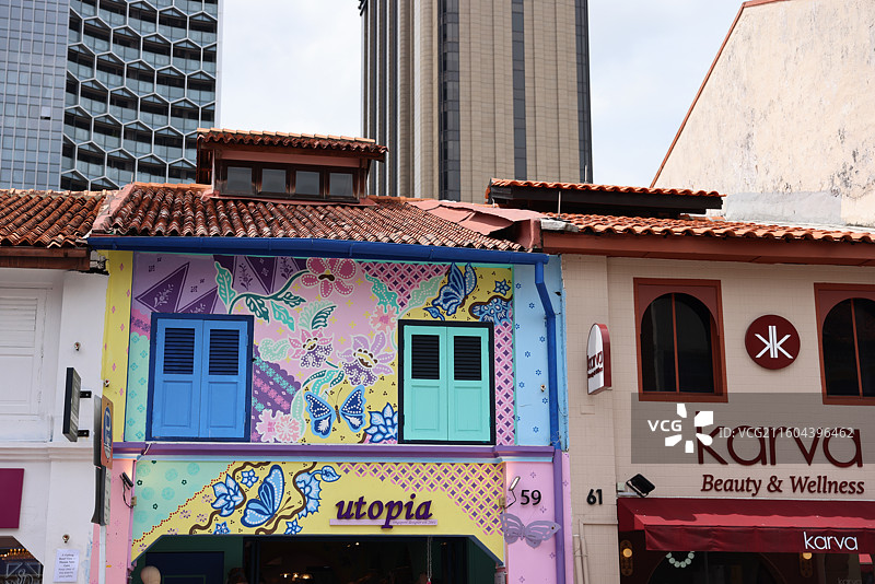 新加坡哈芝巷图片素材