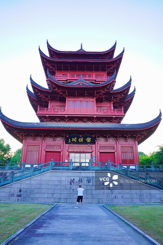 浙江省丽水市龙泉市，西街，留槎洲景区图片素材