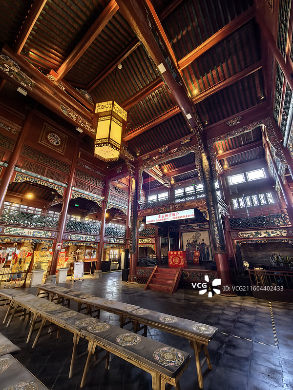 济南章丘明水古城墨泉百脉泉图片素材