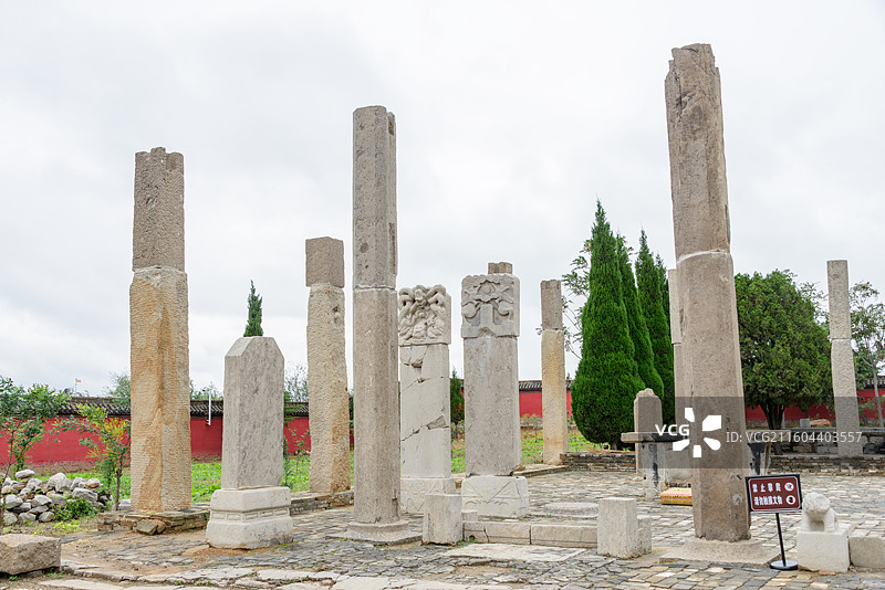 河北邯郸峰峰矿区北响堂山石窟图片素材