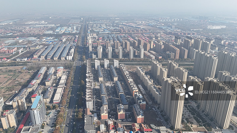 邯郸大名县航拍图片素材