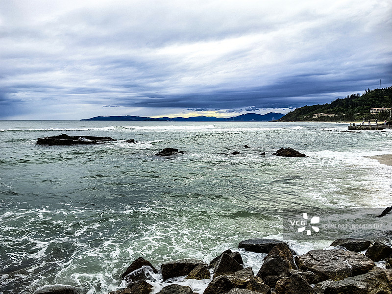 中国海南省陵水市清水湾海岸风光图片素材