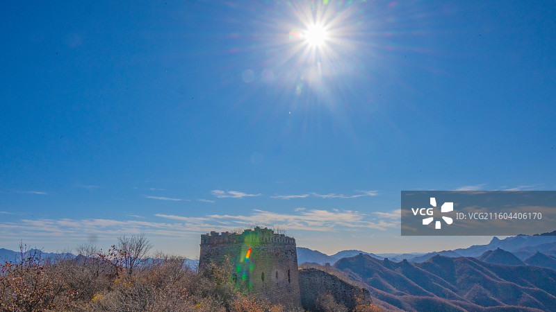 板厂峪长城风光图片素材