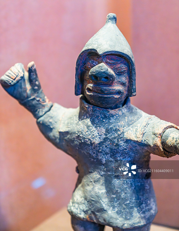 内蒙古博物院 陶俑图片素材