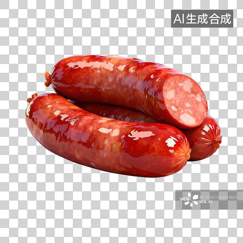 【AI数字艺术】哈尔滨红肠-东北菜图片素材
