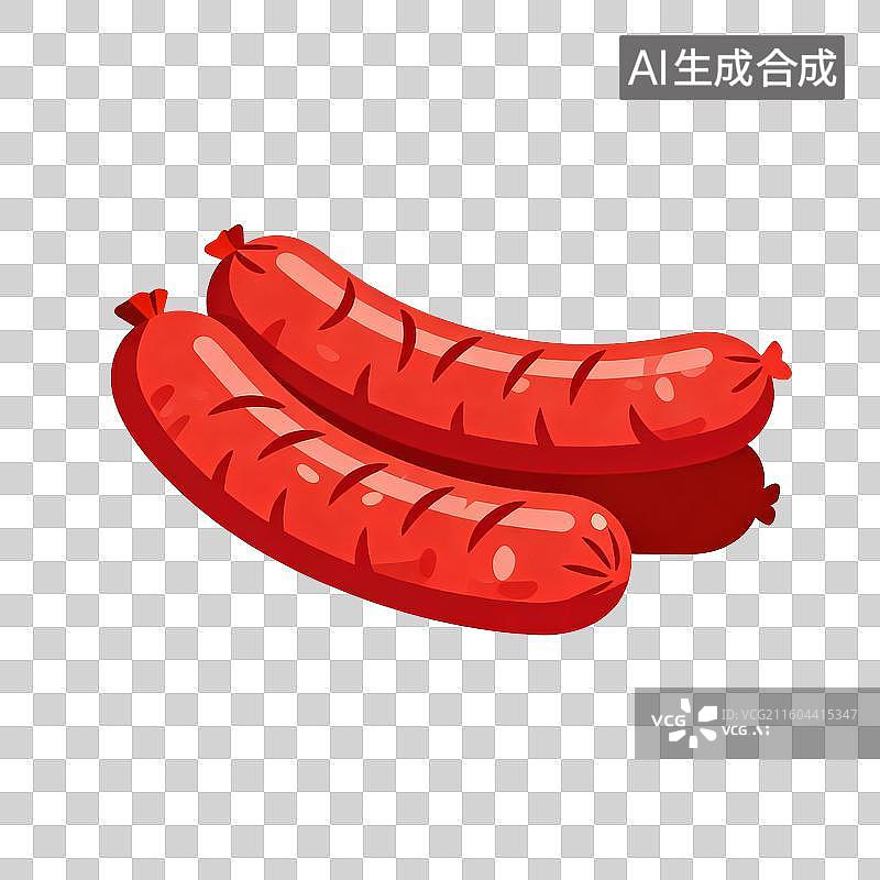 【AI数字艺术】哈尔滨红肠-东北菜图片素材