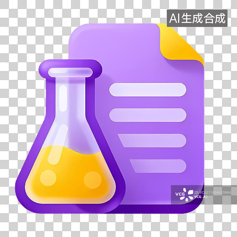 【AI数字艺术】科学实验与数据文档图片素材