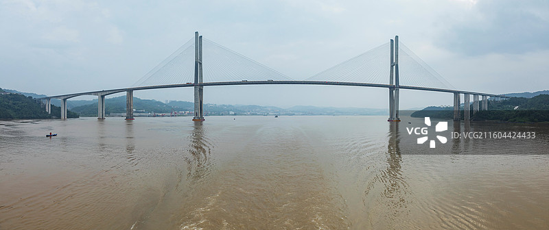 重庆忠县忠州长江大桥图片素材