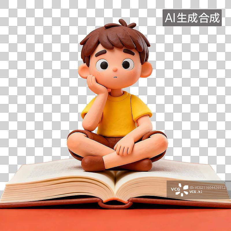 【AI数字艺术】3d电商风格时尚人物建模元素图片素材