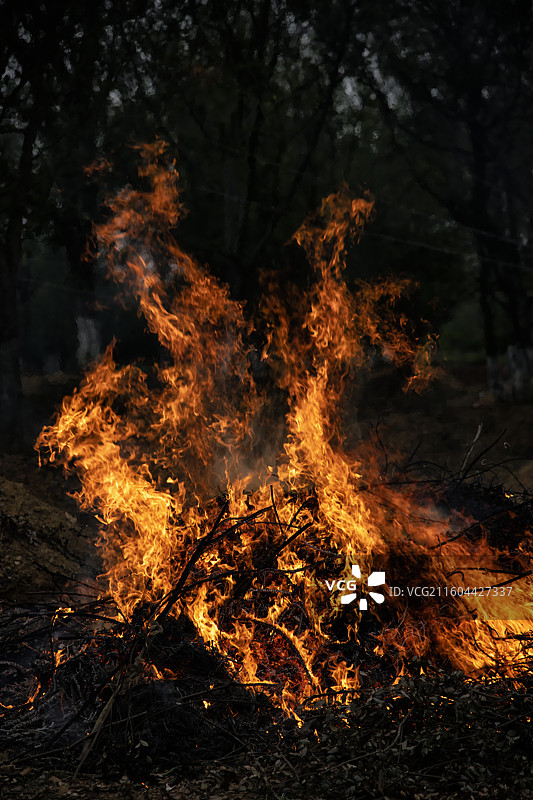熊熊烈火图片素材