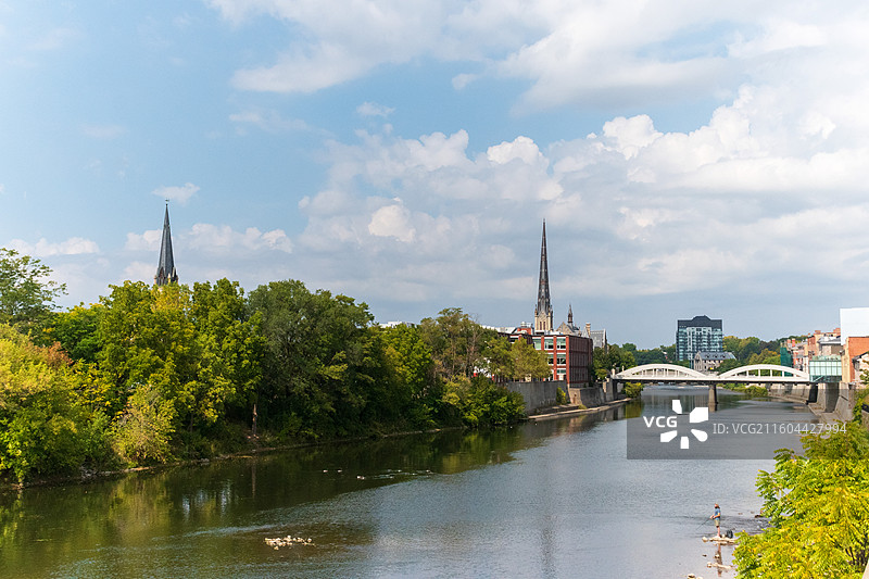 加拿大剑桥镇（Cambridge）图片素材