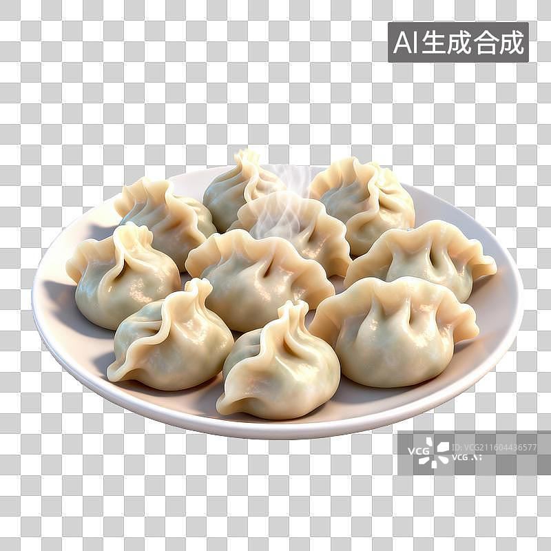 【AI数字艺术】东北饺子-东北菜图片素材