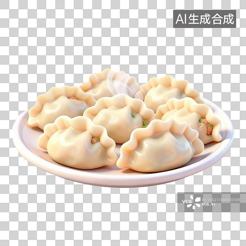 【AI数字艺术】东北饺子-东北菜图片素材