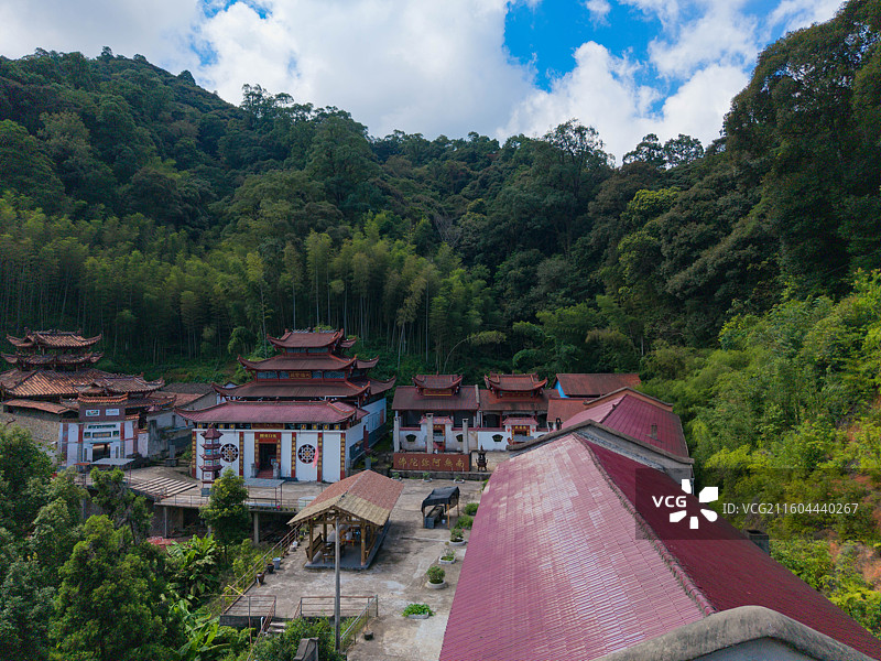 福建省南平市建阳区，崇雒乡，如是寺图片素材