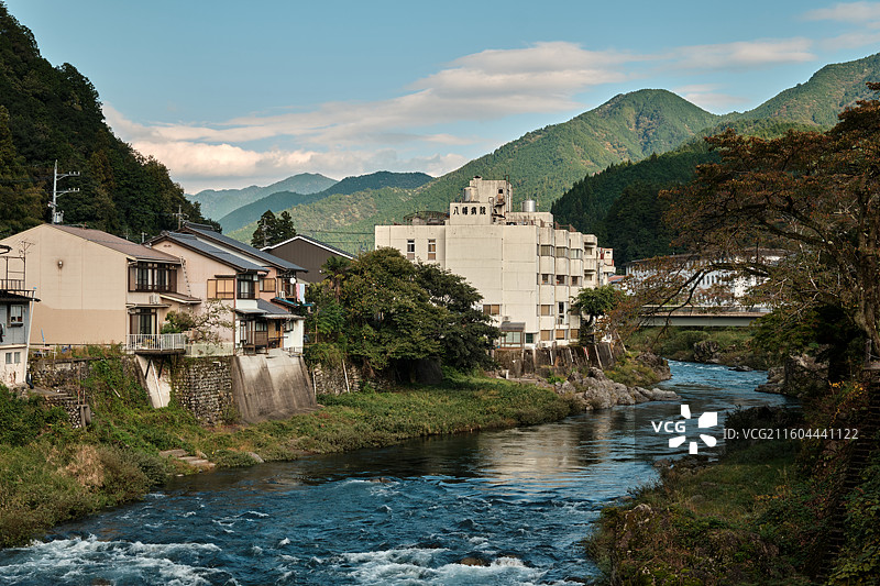 日本岐阜郡上八幡图片素材