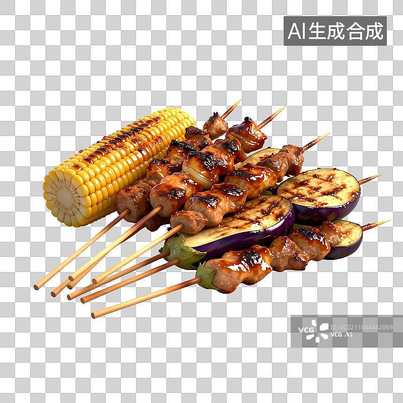 【AI数字艺术】东北烧烤-东北菜图片素材