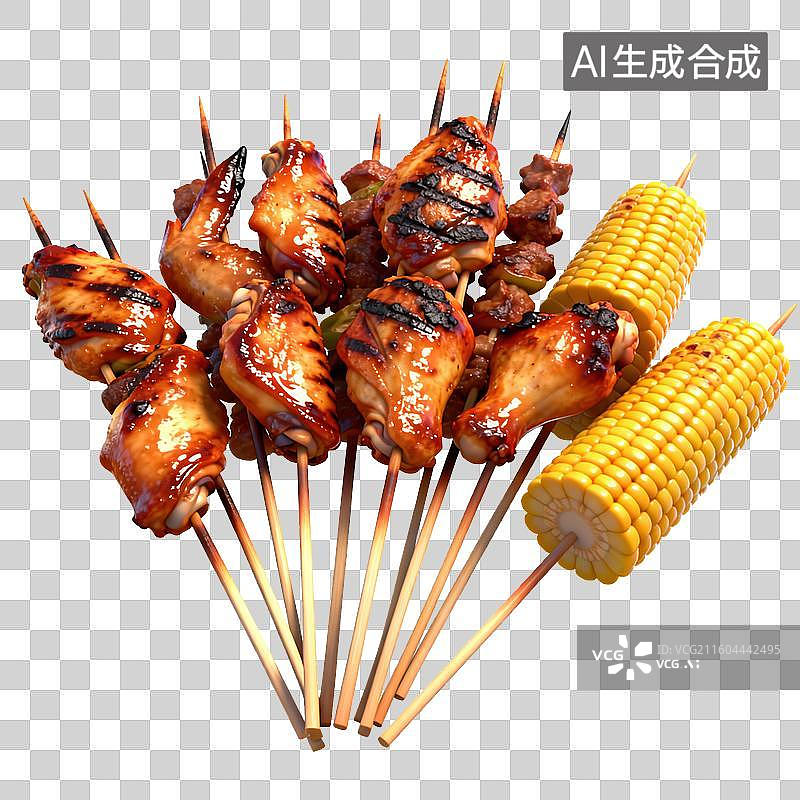 【AI数字艺术】东北烧烤-东北菜图片素材