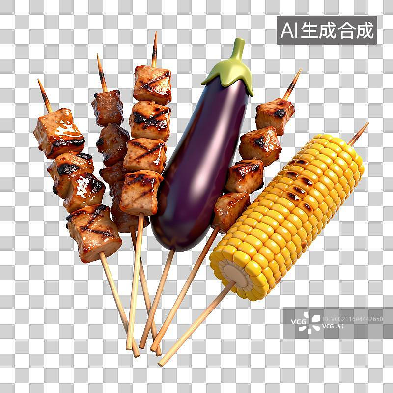 【AI数字艺术】东北烧烤-东北菜图片素材