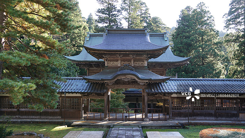 日本福井 曹洞宗吉祥山永平寺图片素材