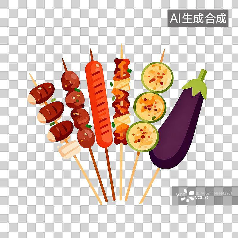 【AI数字艺术】东北烧烤-东北菜图片素材