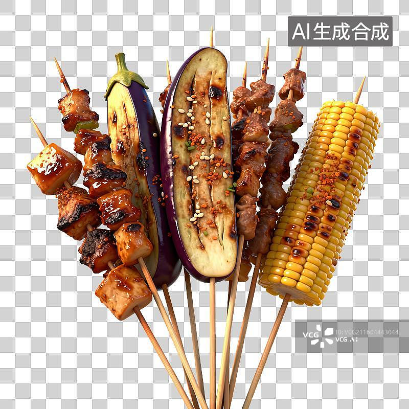 【AI数字艺术】东北烧烤-东北菜图片素材