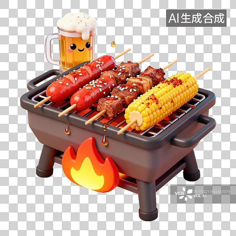 【AI数字艺术】东北烧烤-东北菜图片素材