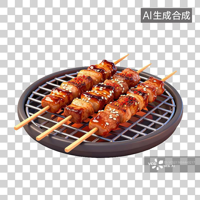 【AI数字艺术】东北烧烤-东北菜图片素材