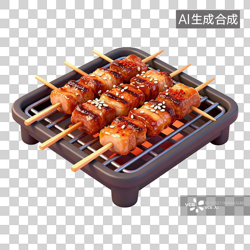 【AI数字艺术】东北烧烤-东北菜图片素材