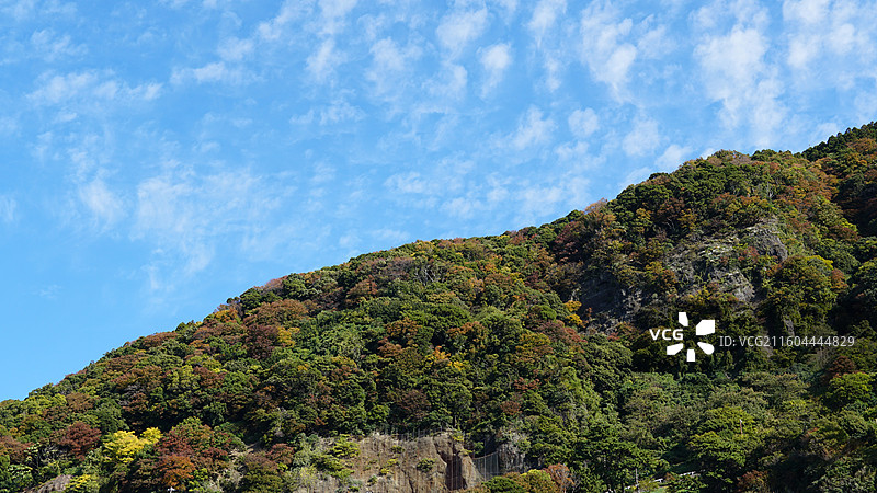 日本福井县 越前海岸国定公园图片素材