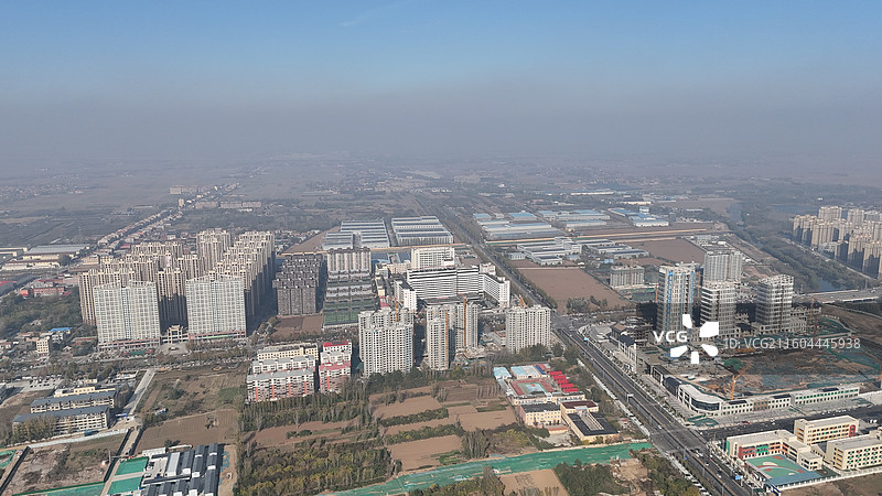 邯郸大名县航拍图片素材