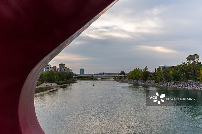 加拿大卡尔加里彩虹桥图片素材