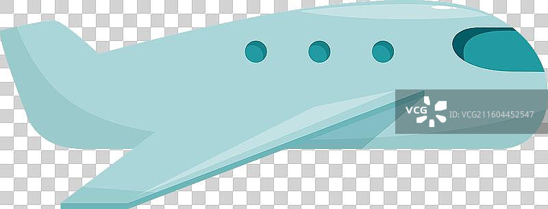 现代客机在晴朗的天空中飞行图片素材