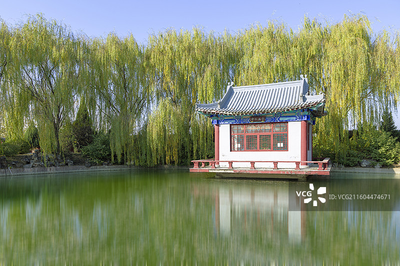 河北省沧州市沧县“纪园”景区风光图片素材