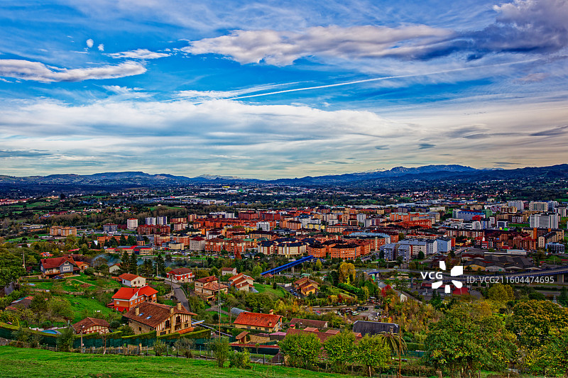 西班牙奥维多城市风景图片素材