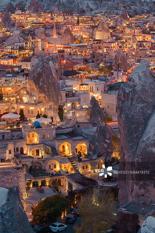 土耳其卡帕多奇亚：格雷梅小镇图片素材