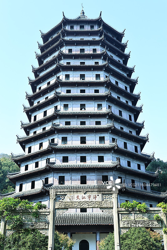 杭州六和塔图片素材